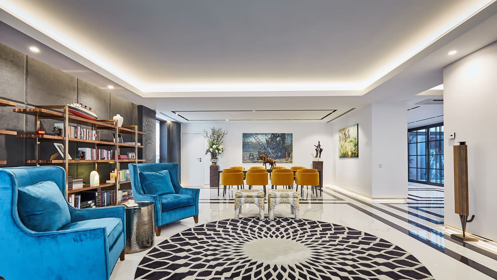 Apartment Center District Living Room